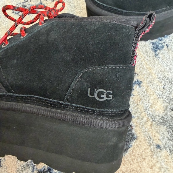 UGG Black Heritage Platform Bootes - Picture 3 of 6